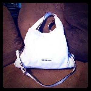White leather Michael Kors